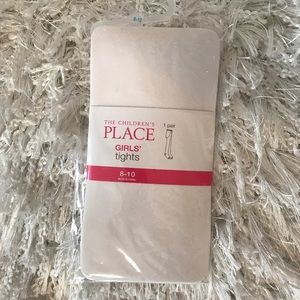 NWT Girl’s Size 8-10 White Tights